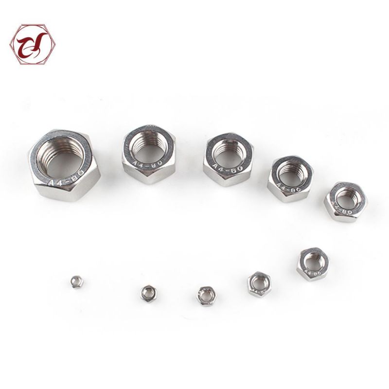 A2-70 A4-80 Stainless Steel Hex Nut/SS304 Nut/SS316 Nut/Flange Nut/Nylon Nut/Lock Nut/Cap Nut
