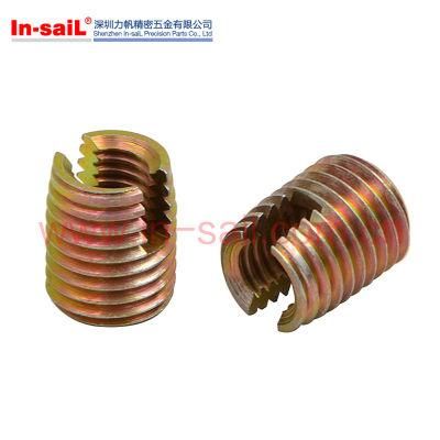 Side-Openning Self -Tapping Implants with Outer- Twill -Lined Insert Nut