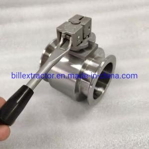 Stainless Steel 316L Kf50 High Vacuum Butterfly Valve