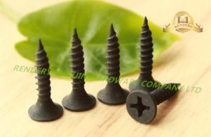 Drywall Screw Black Phosphate Coated 3.5*25 Mm Fine Thread Oht Sell Szie