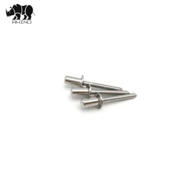 Aluminum - Steel, OEM with Serration / Thread, Domed Head, Strong Style Set Tooling Blind Rivets