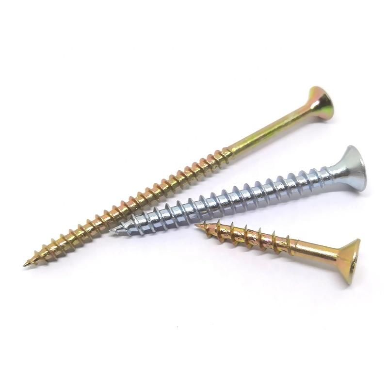 Congo Angola Zambia Market/High Hardness Stainless Steel DIN7505 Chipboard Screw