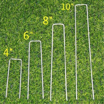 High Quality U Pin Stainless Galvanized Steel Nail/ Artificial Grass Pins