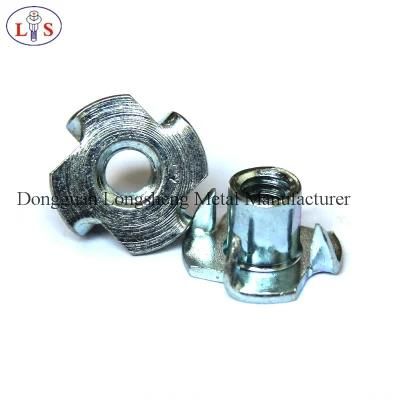 Tee Nut with 4 Prongs