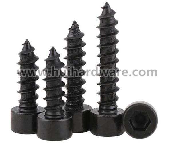 Carbon Steel Grade8.8 Socket Head Self Tapping Screws & Wood Screws