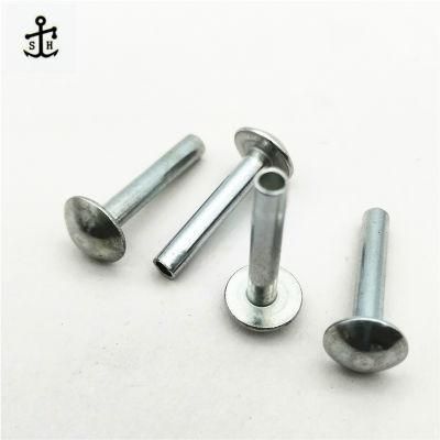 Hot Sale Aluminum Truss Head Semi-Tubular Mushroom Head Rivets for Clothing Decoration