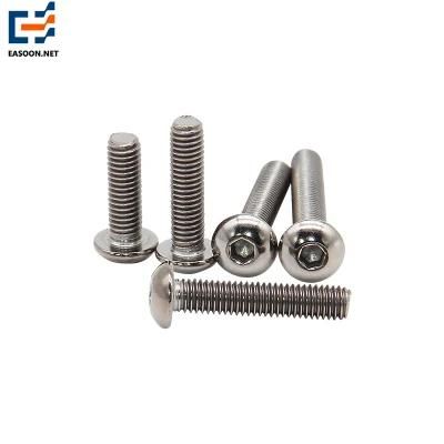 Titanium Hex Socket Bolt #6 Ta2 Pan Head Bolt M2