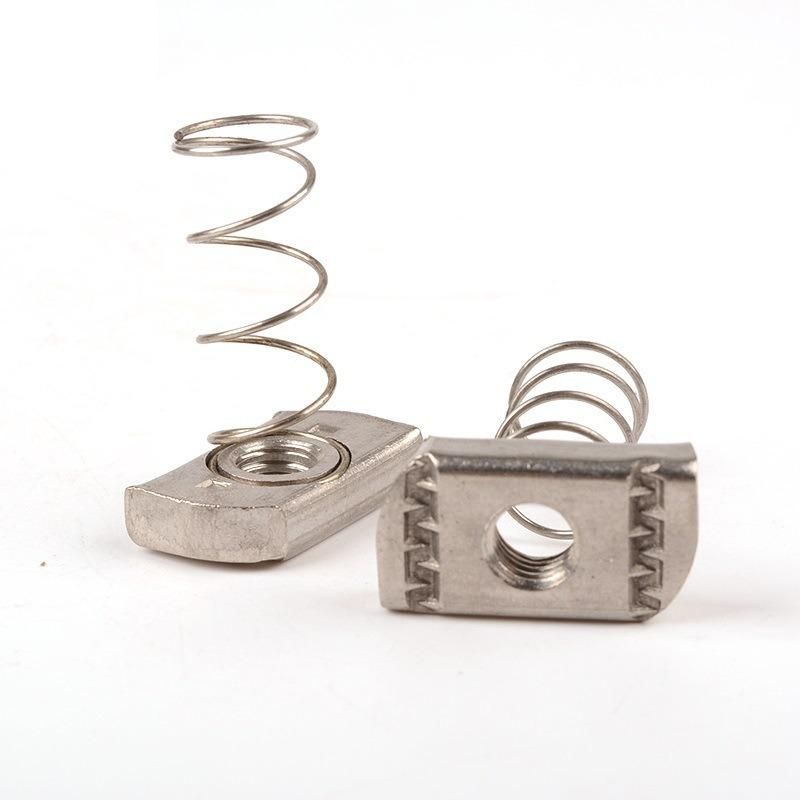 Stainless Steel 316 A4 Spring Nut with Springs