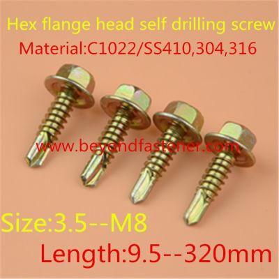 Roofing Screw Self Drilling Screw /Self Tapping Screw Bi-Metal Screw