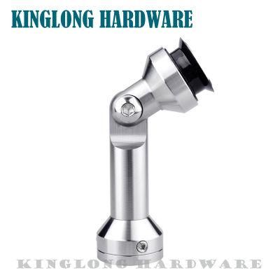 High Quality Stainless Steel Glass Fitting Glass Clamp Adjustable Wall to Glass Connector Glass Connector