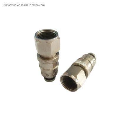 Female Brass Hydraulic Hose Fitting for Staubli Mold Parts
