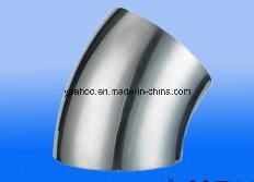 3A Sanitary Stainless Steel Tube Fitting 45 Degree Elbow Bend