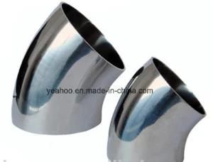 DIN D. 2wk-45 Degree Stainless Steel Sanitary Pipe Elbow Bend