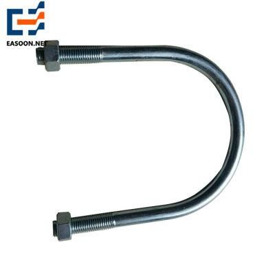 Grade 3.6 4.8 Blue Zinc-Plated U Bolt Full Thread Rod/HDG Hex Head Bolt/Black Anchor Bolt &amp; Nut