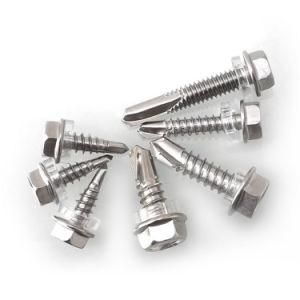 Spot Sales Wafer Head Self Drilling Screws or Patta Hex Head Self Drilling Screws with Pvs Washers