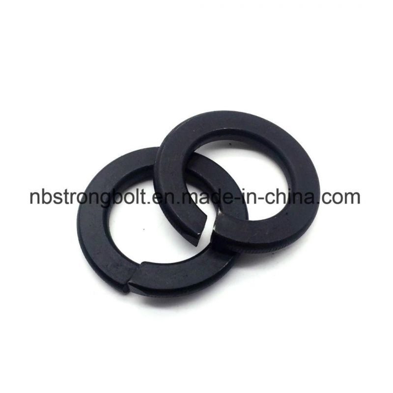 DIN127b Spring Lock Washer with Black Oxid M12