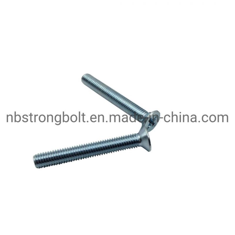 DIN965 pH Cross Recessed Countersunk Flat Head Screw, Machine Screw