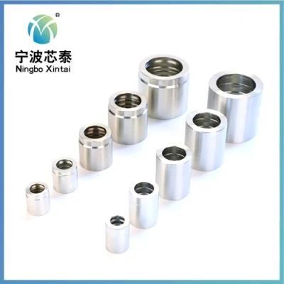 OEM China Factory Manufacturer SAE Hydraulic Fitting Ferrule for SAE 100 R9at-R12, En 856 4sp/04-16 Hose 00400 Price