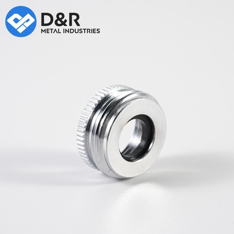 Solid Brass Hex M/F Thread Round Adapter Nipple Pipe Fitting