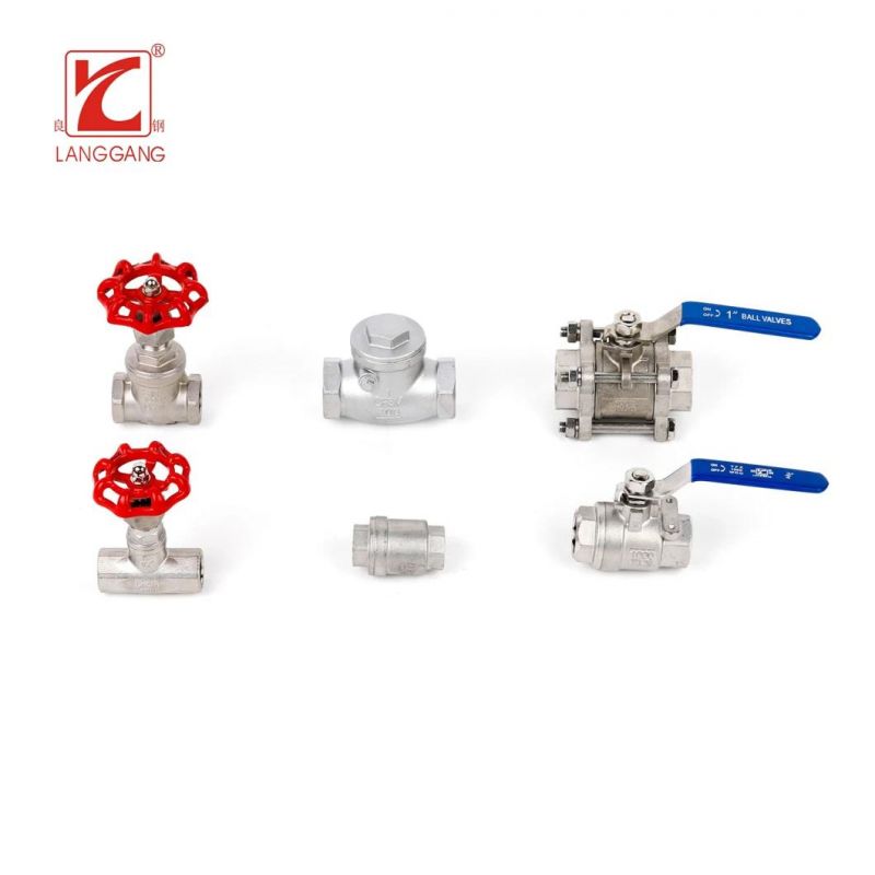 High Quality Standard Industry Stainless Steel Thread Wog Check Valve
