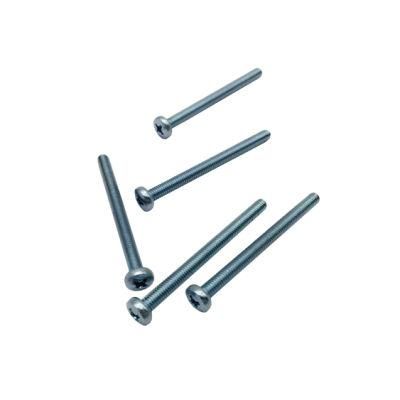 DIN7985 Pz Cross Recessed Raised Cheese Head Screw Zinc