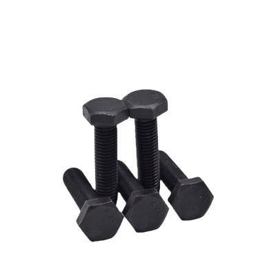 Black - ASTM - A325m/A325 - Heavy Hexagon Head Bolt/Heavy Hex Bolt- Carbon Steel - Nl10 Weathering Steel - Grade 8.8 - M12-1/2