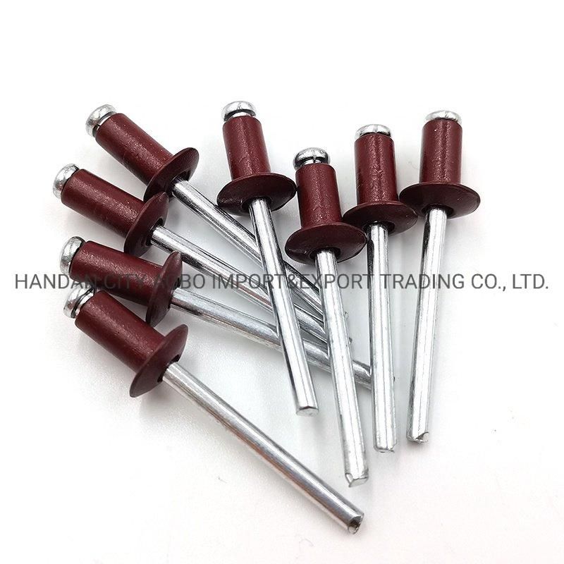 Open Type Large Flange Head Aluminum Pop Blind Rivet Wholesale