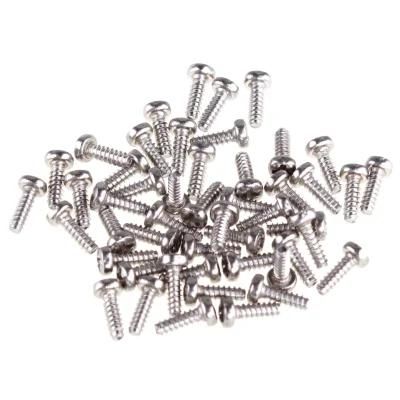 Customized Stainless Steel Cross Groove Pan Head Precision Small Screw