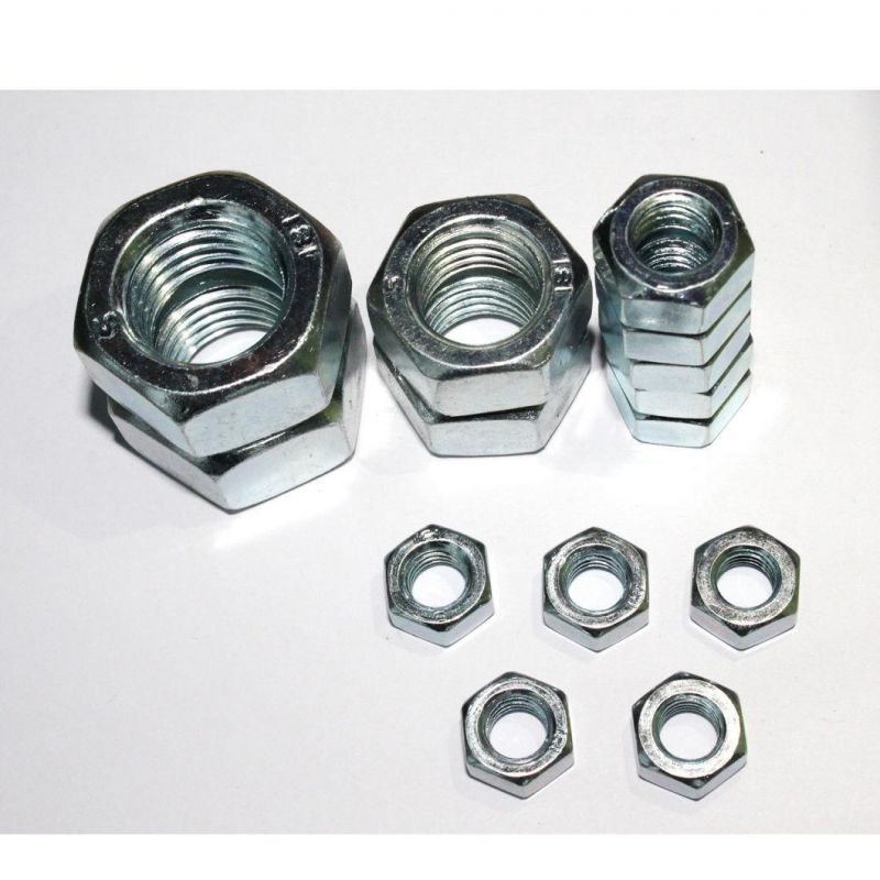 DIN934 Hex Nut/Tuerca Hexagonal Class 6/8/10 Unc/Unf/Uns