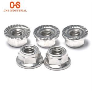 M4 M5 M6 M8 M10 M12 Custom Collar Nut Hex Flange Nut