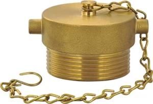 Brass Pipe Fitting Plug &amp; Chain