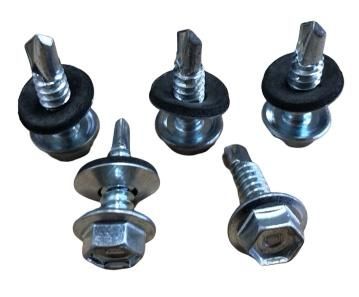 DIN7504K Hexagon Washer Face Self Drilling Screw with EPDM