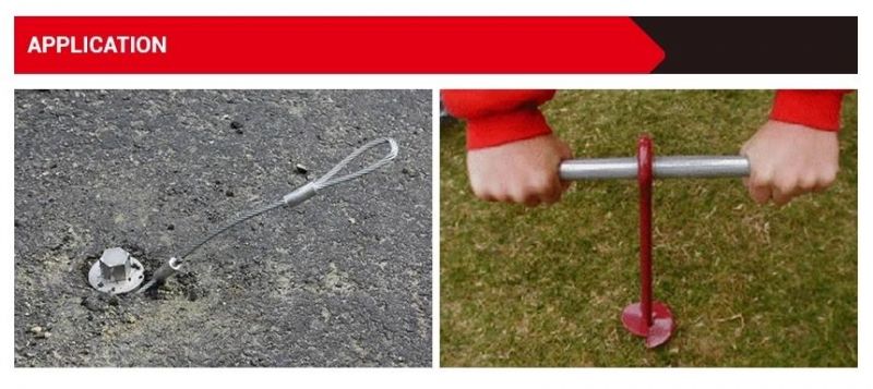 High Quality Spiral Ground Anchor Earth Helix Screw Anchor