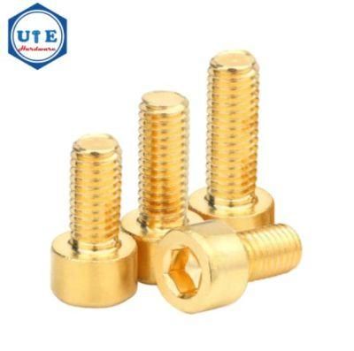 Fastener Manufacture Brass Allen Bolts DIN912/ Hex Socket Bolt