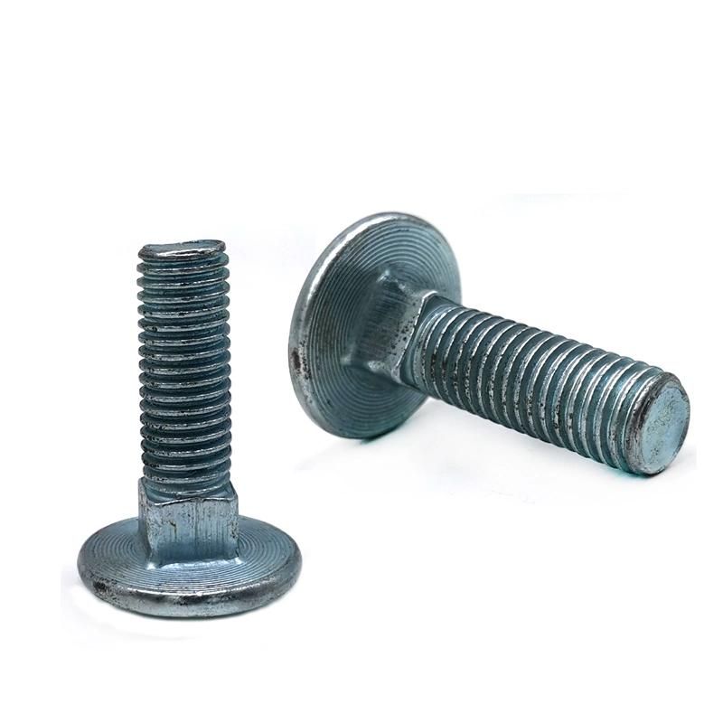Zinc Plated/Galvanized Mushroom Head Square Neck Carriage Bolts