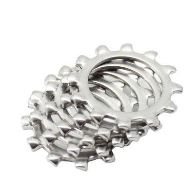 China Fastener Factory DIN6797 DIN6798 Stainless Steel External Tooth Washer for Screw and Nut