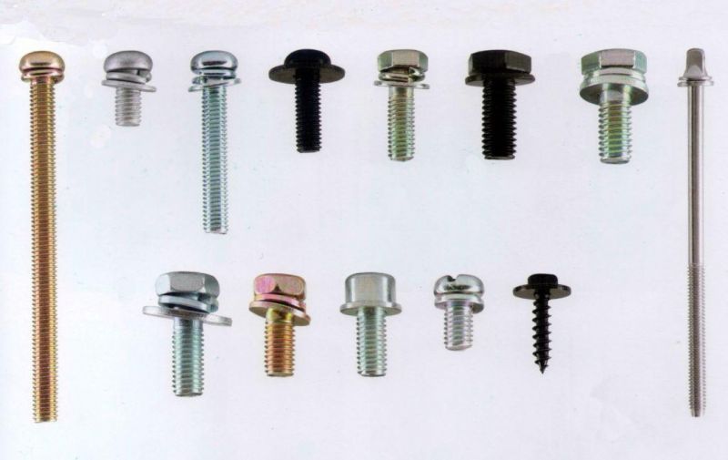 Hexagon Washer Phillips Pan Head Combined Sems Screws