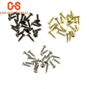 M2*6mm Silver Bronze Brass Black Self Tapping Screws