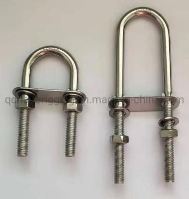 Stainless Steel 304/316 U Bolt of DIN3570 with Test Report