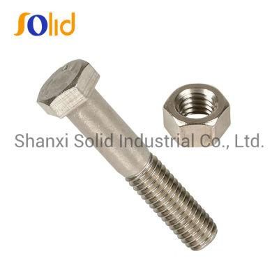 DIN931 Standard Stainless Steel Hex Bolt 200-600 Series