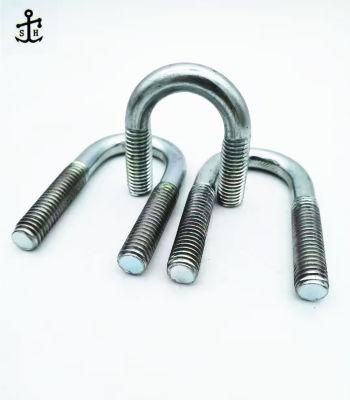 Zinc Galvanized U Bolt Pipe Clamp M3 U Bolt Made in China