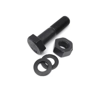 Black Screw Hex Heavy Structual Bolt with ASTM A325