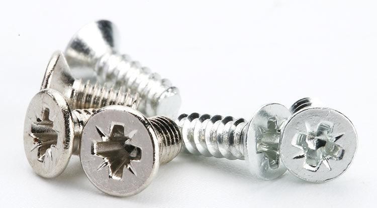 Small Micro Mini Steel Countersunk Csk Flat Pozi Head Screw