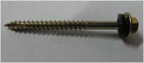Self Tapping Screws Hex Washer Head DIN6928 Cutting with Rubber Washer