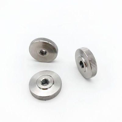 Stainless Steel Brass Thread Thin Type Flat Insert Nut