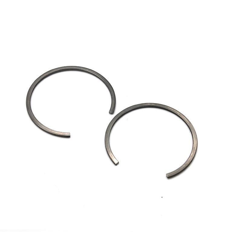 Customized Manufacturer External Spiral Flat Wire Snap Ring Stainless Steel Snap Retaining Ring
