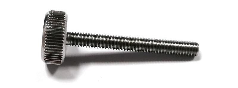 Knurled Cap Head Machine 304 316 Stainless Steel Thumb Screw