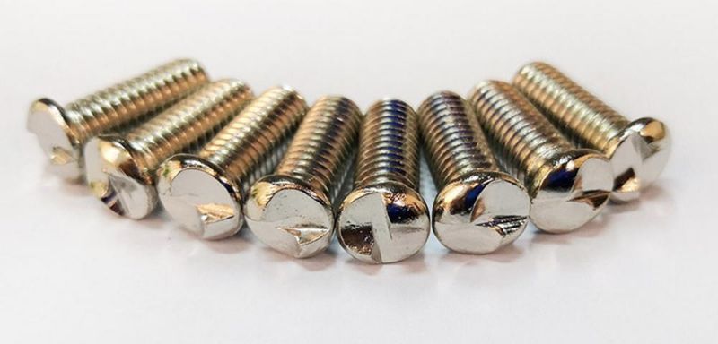 C1022 One-Way Pan Head Zinc Plated/Nickel Plated Carbon Steel Anti-Theft Machine Thread Panel Security Screw