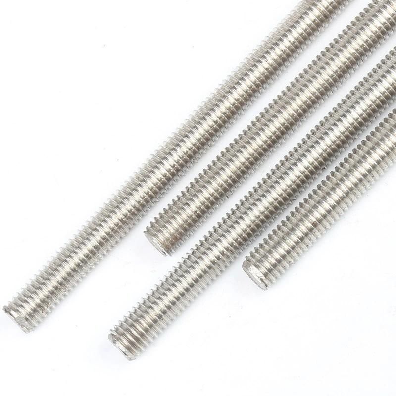 A2-70 A4-80 DIN976 M20 Metric Thread Stud Bolts Threaded Rod