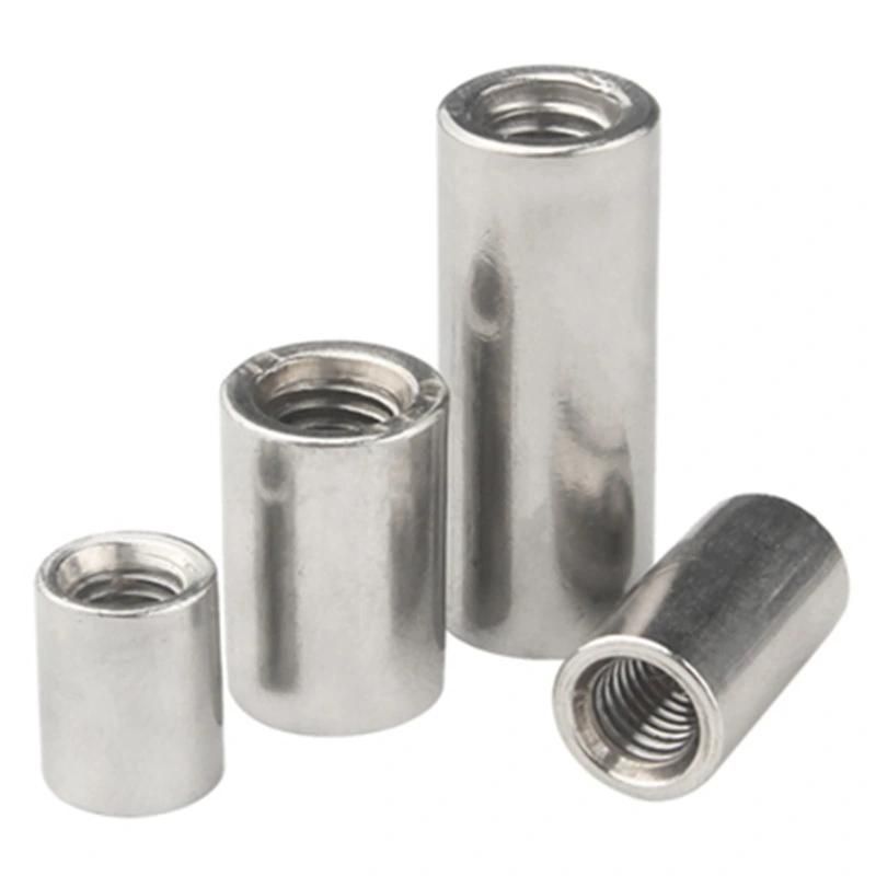 Round Hex Coupling Nuts / Nylon Insert Lock Square Coupling Nut